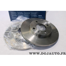 Jeu 2 disques de frein avant plein 239mm diametre Bosch BD25 0986478011 pour audi 80 seat cordoba 1 ibiza 2 II toledo 1 