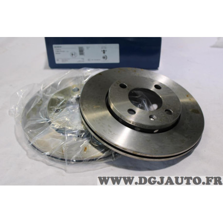 Jeu 2 disques de frein avant ventilé 239mm diametre Bosch 0986478621 pour volkswagen polo 3 III lupo seat arosa 