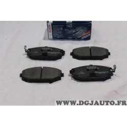 Jeu 4 plaquettes de frein avant montage mando Bosch BP438 09864424727 pour hyundai sonata 4 IV galloper mitsubishi galloper 
