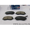 Jeu 4 plaquettes de frein avant montage brembo Bosch BP1882 0986494894 pour opel movano B renault master 3 III