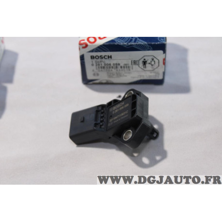 Capteur pression tuyau d'admission turbo Bosch 0281006059 pour audi A1 A3 A6 A7 Q5 man TGE porsche panamera seat ibiza 4 IV 