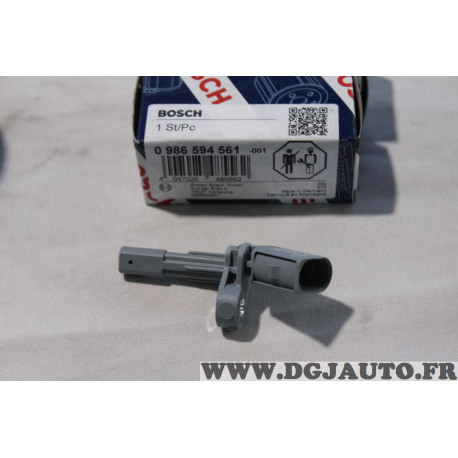 Capteur ABS vitesse roue arriere gauche Bosch 0986594561 pour audi Q3 seat alhambra 2 II skoda superb 2 3 II III yeti 