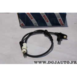 Capteur ABS vitesse de roue avant Bosch 0265007527 pour renault twingo 1 clio 2 II kangoo 1 