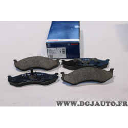 Lot 4 plaquettes de frein avant montage kelsey hayes Bosch 0986424284 BP139 pour jeep wrangler cherokee et grand cherokee 