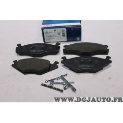 Lot 4 plaquettes de frein avant montage kelsey hayes Bosch BP737 0986468873 pour seat cordoba 1 toledo 1 ibiza 2 II volkswagen 