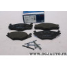 Lot 4 plaquettes de frein avant montage kelsey hayes Bosch BP737 0986468873 pour seat cordoba 1 toledo 1 ibiza 2 II volkswagen