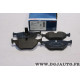 Lot 4 plaquettes de frein arriere montage teves Bosch BP228 0986494009 pour BMW serie 5 E39 