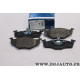 Lot 4 plaquettes de frein avant montage teves Bosch BP737 0986468873 pour seat cordoba 1 toledo 1 ibiza 2 II volkswagen jetta 1 
