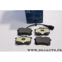 Jeu 4 plaquettes de frein arriere montage girling Bosch BP951 0986424813 pour seat ibiza 3 III cordoba 2 II volkswagen polo 4 