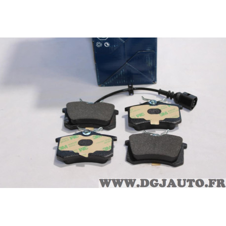 Jeu 4 plaquettes de frein arriere montage girling Bosch BP951 0986424813 pour seat ibiza 3 III cordoba 2 II volkswagen polo 4 