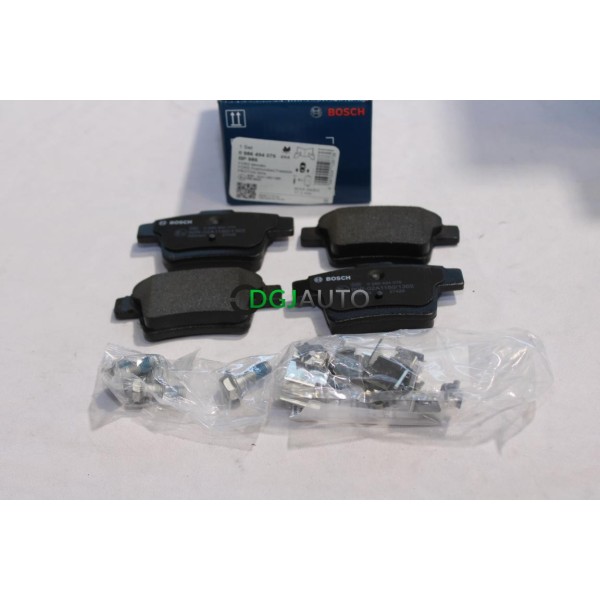 Lot 4 plaquettes de frein arriere montage bendix Bosch BP986 0986494076 pour ford mondeo 3 III jaguar X-type 
