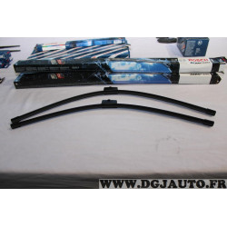 Lot 2 balais essuie glace 750mm + 680mm souple aerotwin Bosch A964S 3397118964 pour renault espace 4 IV 
