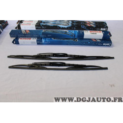 Lot 2 balais essuie glace twin avec gicleur 650mm + 550mm Bosch 725 3397001725 pour mercedes vito W638 