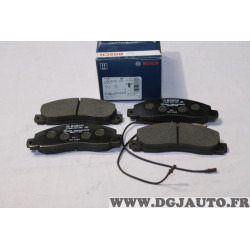 Jeu 4 plaquettes de frein avant montage bendix Bosch BP515 0986460946 pour renault trafic 1 I opel arena 
