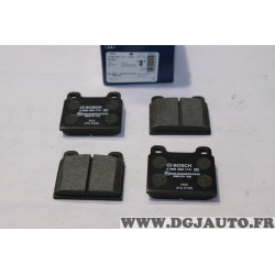 Lot 4 plaquettes de frein avant montage teves Bosch BP495 0986460113 pour mercedes classe S SL W108 W111 W113 W114 R107 opel 