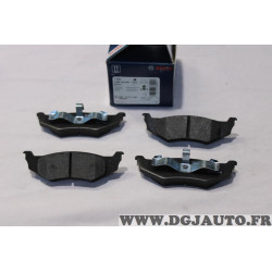 Lot 4 plaquettes de frein arriere montage kelsey hayes Bosch BP331 0986424585 pour dodge neon stratus chrysler 300M PT cruiser 