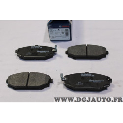 Lot 4 plaquettes de frein avant montage mando Bosch BP438 09864424727 pour hyundai sonata 4 IV galloper mitsubishi galloper 