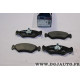 Lot 4 plaquettes de frein avant montage teves Bosch BP789 0986492020 pour ford fiesta 2 3 4 II III IV