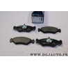 Lot 4 plaquettes de frein avant montage teves Bosch BP789 0986492020 pour ford fiesta 2 3 4 II III IV