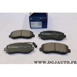 Jeu 4 plaquettes de frein avant montage brembo Bosch BP1882 0986494894 pour opel movano B renault master 3 III 