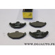Lot 4 plaquettes de frein arriere montage brembo Bosch BP285 0986424532 pour renault laguna 1 I 