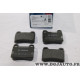 Lot 4 plaquettes de frein arrière montage teves Bosch BP697 0986466871 pour mercedes 190 W201 classe C E W124 W202