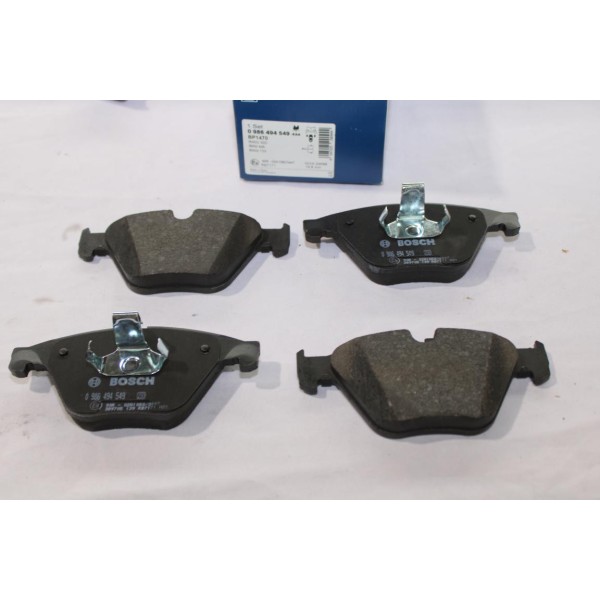 Lot 4 plaquettes de frein avant montage ATE teves Bosch 0986494549 BP1470 pour BMW serie 5 et 6 F06 F10 F11 F12 F13 