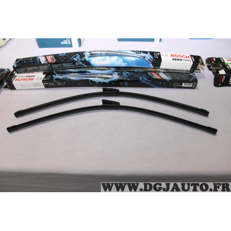 Jeu 2 balais essuie glace souple aerotwin 2x 700MM Bosch A976S 3397118976 pour citroen C6 peugeot 407 