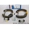 Kit frein arriere prémonté 203x32mm montage bendix Bosch KS676 0204114676 pour smart fortwo 451