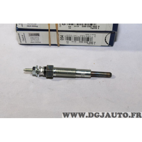 Lot 2 bougies prechauffe Bosch 054 0250202092 pour mitsubishi pajero 2 3 II III L200 L300 2.5TD 2.5TDI 2.5 TD TDI diesel pour 