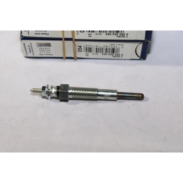 Lot 2 bougies prechauffe Bosch 054 0250202092 pour mitsubishi pajero 2 3 II III L200 L300 2.5TD 2.5TDI 2.5 TD TDI diesel pour 