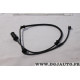 Contacteur capteur temoin usure plaquettes de frein Bosch AP290 1987473018 pour opel astra H combo D 
