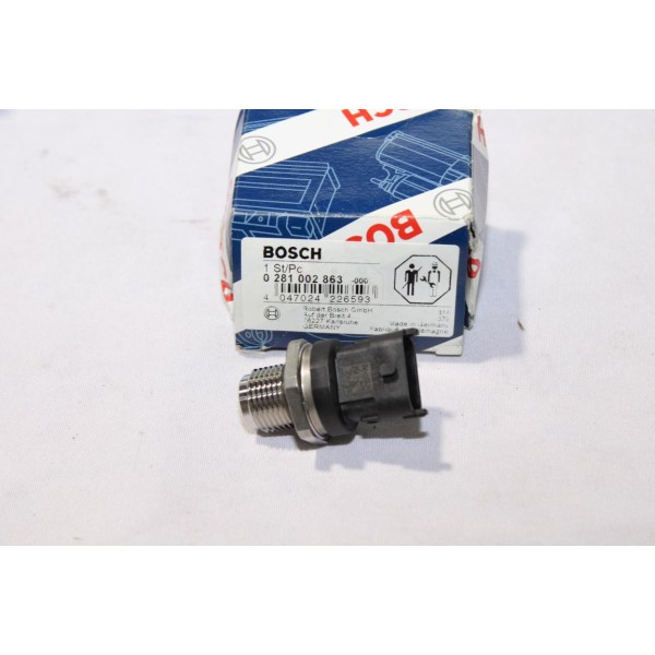 Capteur pression de carburant Bosch 0281002863 pour hyundai H1 matrix getz tucson sonata 5 V santa fe 2 II accent 3 III 