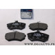 Jeu 4 plaquettes de frein avant montage lucas Bosch BP692 0986466698 pour audi 80 90 coupé B2