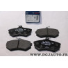Jeu 4 plaquettes de frein avant montage lucas Bosch BP692 0986466698 pour audi 80 90 coupé B2