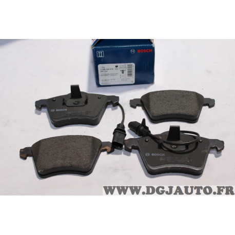 Jeu 4 plaquettes de frein avant montage teves Bosch BP1337 098649415 pour volkswagen transporter T4 
