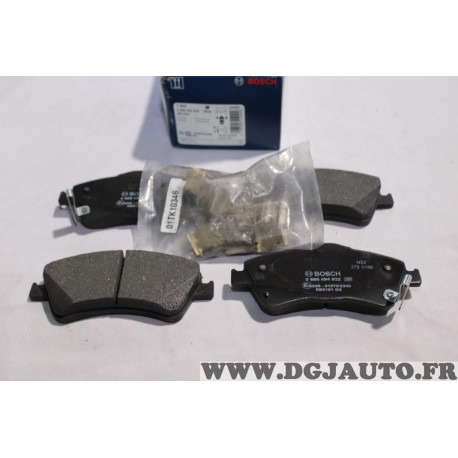 Jeu 4 plaquettes de frein avant montage bendix Bosch BP1921 0986494932 pour toyota auris E15 E18 corolla E150 avensis T27 verso 