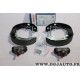 Kit frein arriere prémonté 180x32mm montage AP lockheed Bosch KS619 0204114619 pour fiat panda 2 II de 2003 à 2013