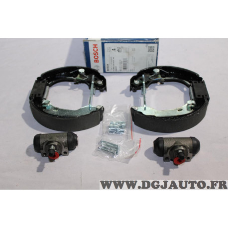 Kit frein arriere prémonté 180x32mm montage AP lockheed Bosch KS619 0204114619 pour fiat panda 2 II de 2003 à 2013 