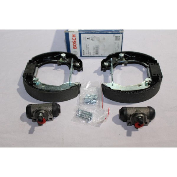 Kit frein arriere prémonté 180x32mm montage AP lockheed Bosch KS619 0204114619 pour fiat panda 2 II de 2003 à 2013 