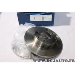 Jeu 2 disques de frein avant plein 227mm diametre Bosch BD57 0986478063 pour autobianchi A111 A112 Y10 fiat 850 900 X1/9 124 