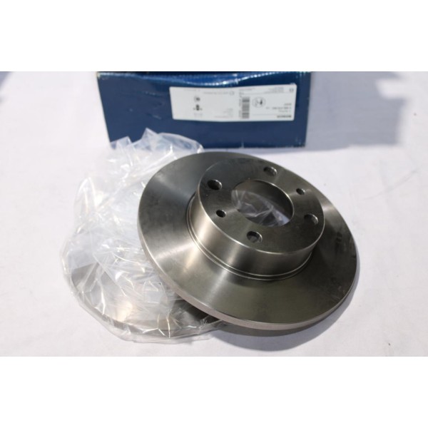 Jeu 2 disques de frein avant plein 227mm diametre Bosch BD57 0986478063 pour autobianchi A111 A112 Y10 fiat 850 900 X1/9 124 