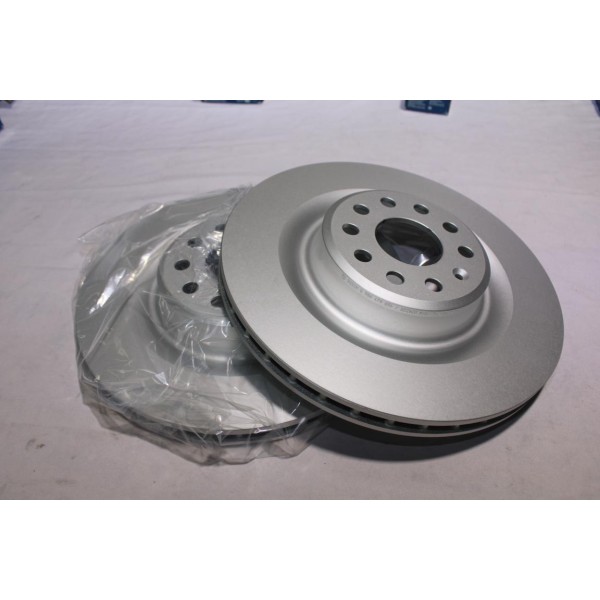 Jeu 2 disques de frein arriere ventilé 365mm diametre Bosch BD2900 0986479G56 pour tesla modele S X 
