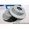 Jeu 2 disques de frein arriere plein 298mm diametre Bosch BD1158 0986479295 pour mercedes sprinter W906 W907 W910 volkswagen