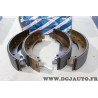 Jeu 4 machoires de frein arriere 270x66mm montage volkswagen Bosch BS639 0986487389 pour volkswagen transporter T3 LT28-35