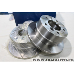 Jeu 2 disques de frein arriere plein 258mm diametre Bosch BD762 0986478863 pour mercedes sprinter W901 W902 W903 W904 
