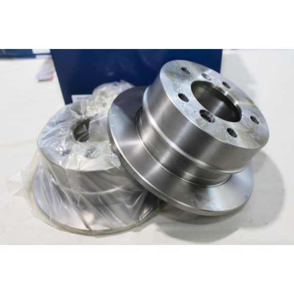 Jeu 2 disques de frein arriere plein 258mm diametre Bosch BD762 0986478863 pour mercedes sprinter W901 W902 W903 W904 
