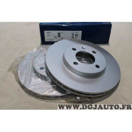 Jeu 2 disques de frein avant ventilé 256mm diametre Bosch BD251 0986478308 pour seat cordoba 1 toledo 1 ibiza 2 II inca arosa 