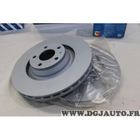 Jeu 2 disques de frein avant ventilé 347mm diametre Bosch BD1138 0986479260 pour audi A6 C6 