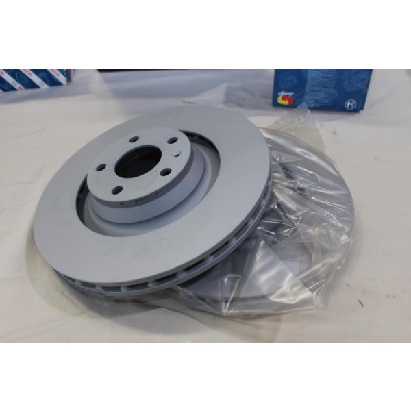 Jeu 2 disques de frein avant ventilé 347mm diametre Bosch BD1138 0986479260 pour audi A6 C6 
